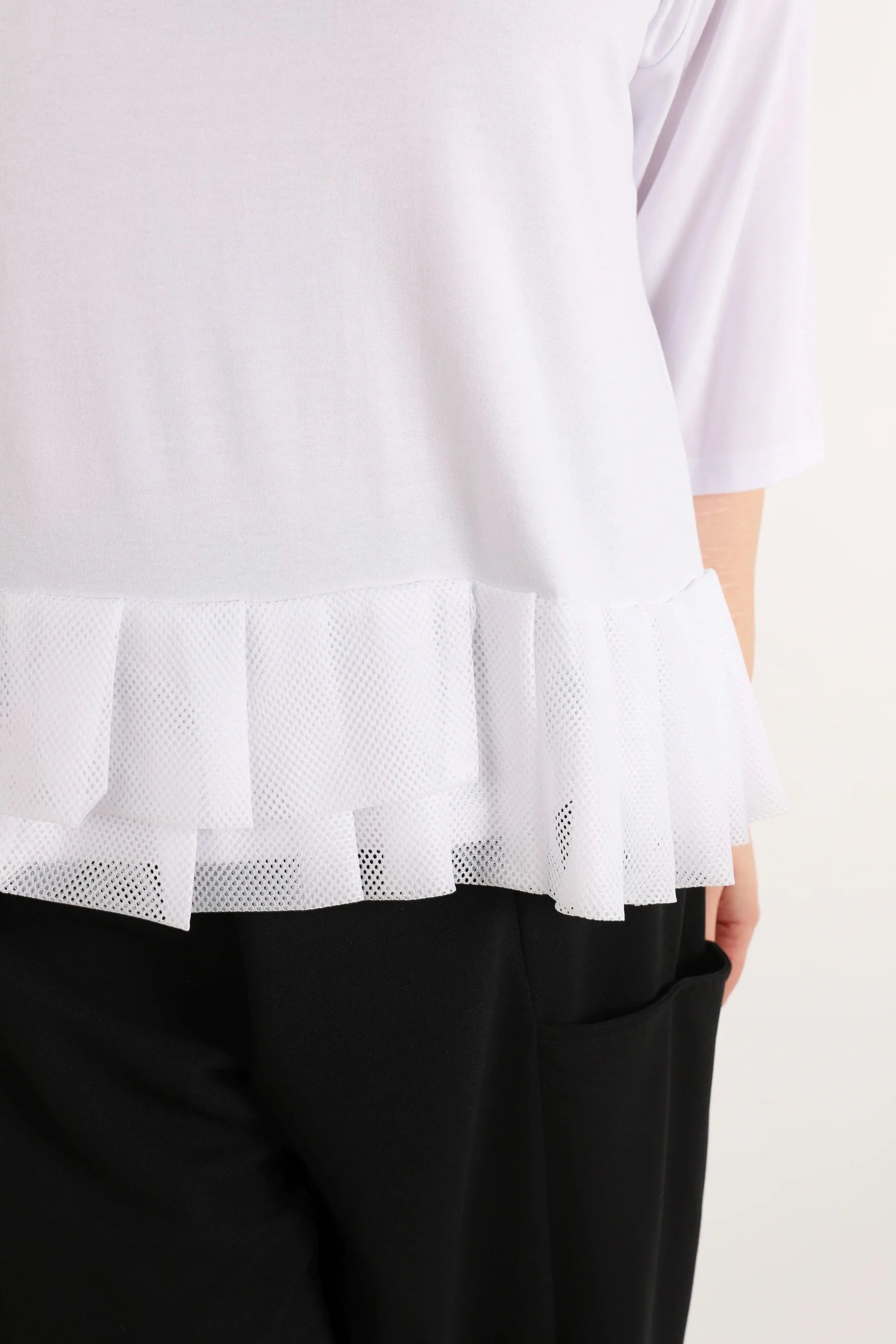  A-Form Shirt von AKH Fashion aus Viskose, 1274.06923, Weiß, Schick, Modern, Bequem