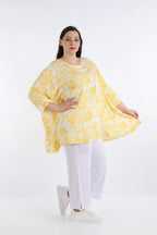 A-Form Shirt von AKH Fashion aus Viskose, ausgefallene, zeitlose Lagenlook Mode