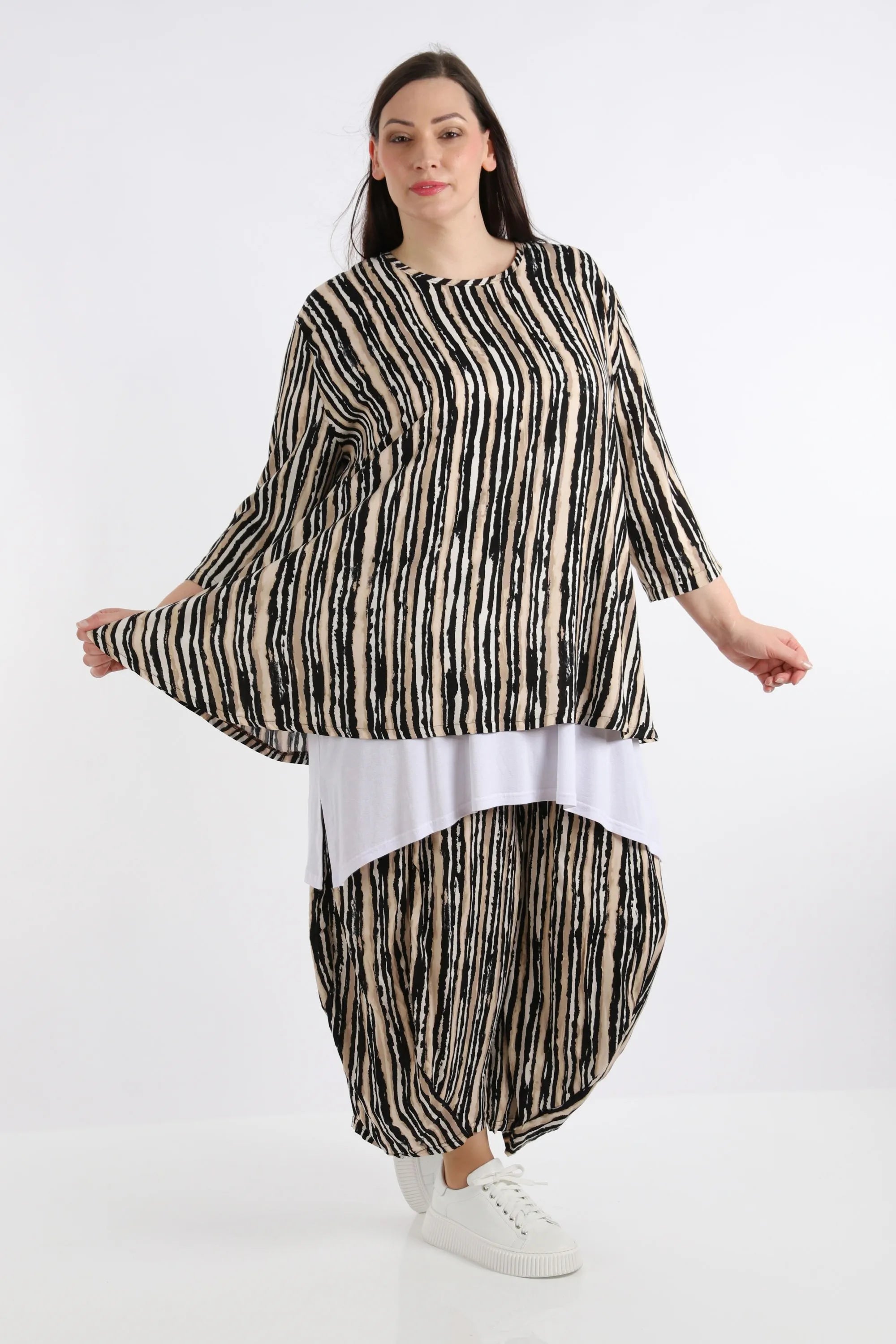Ballonhose von AKH Fashion aus Viskose, ausgefallene, zeitlose Lagenlook Mode