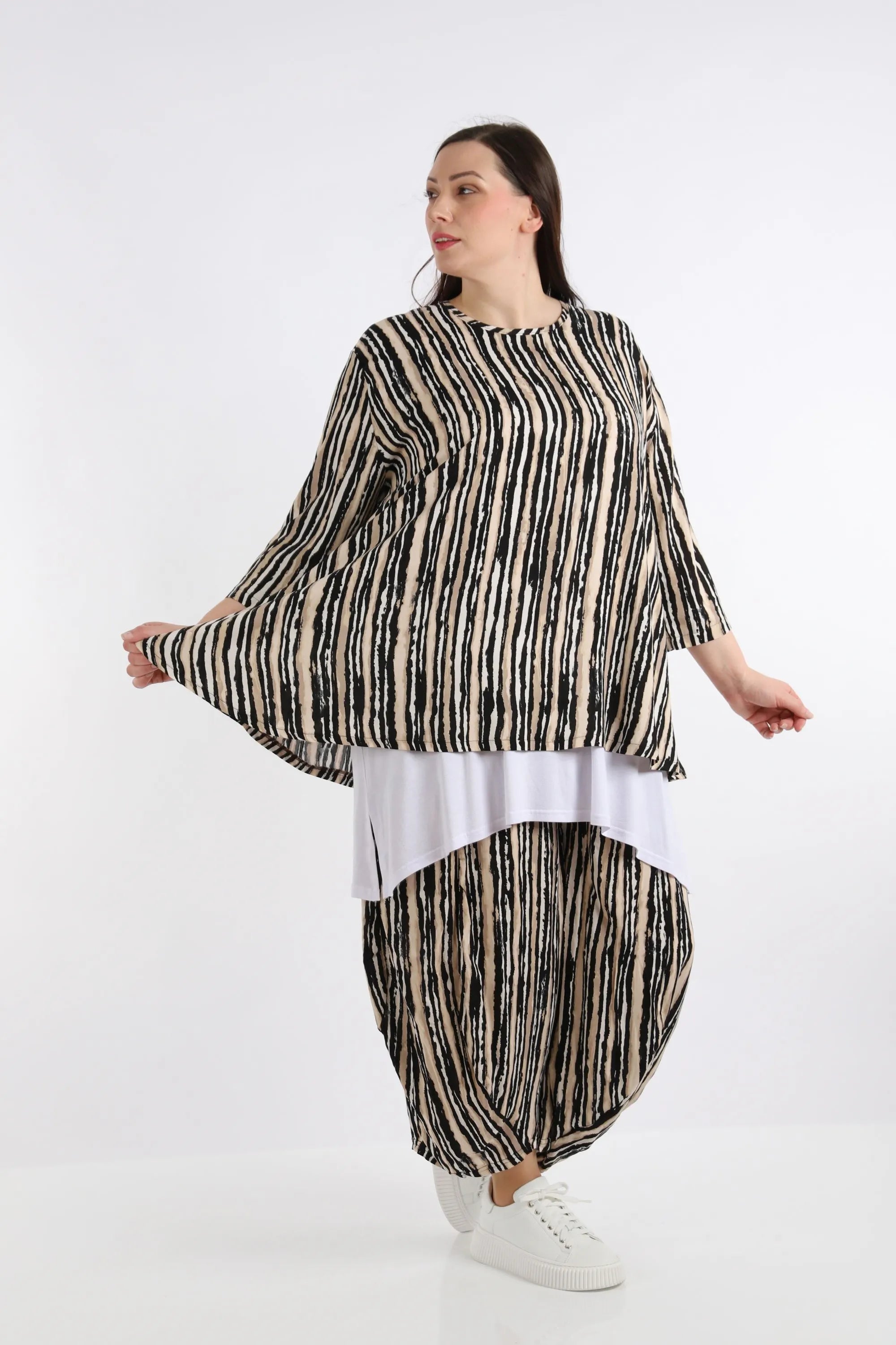 Ballonhose von AKH Fashion aus Viskose, ausgefallene, zeitlose Lagenlook Mode