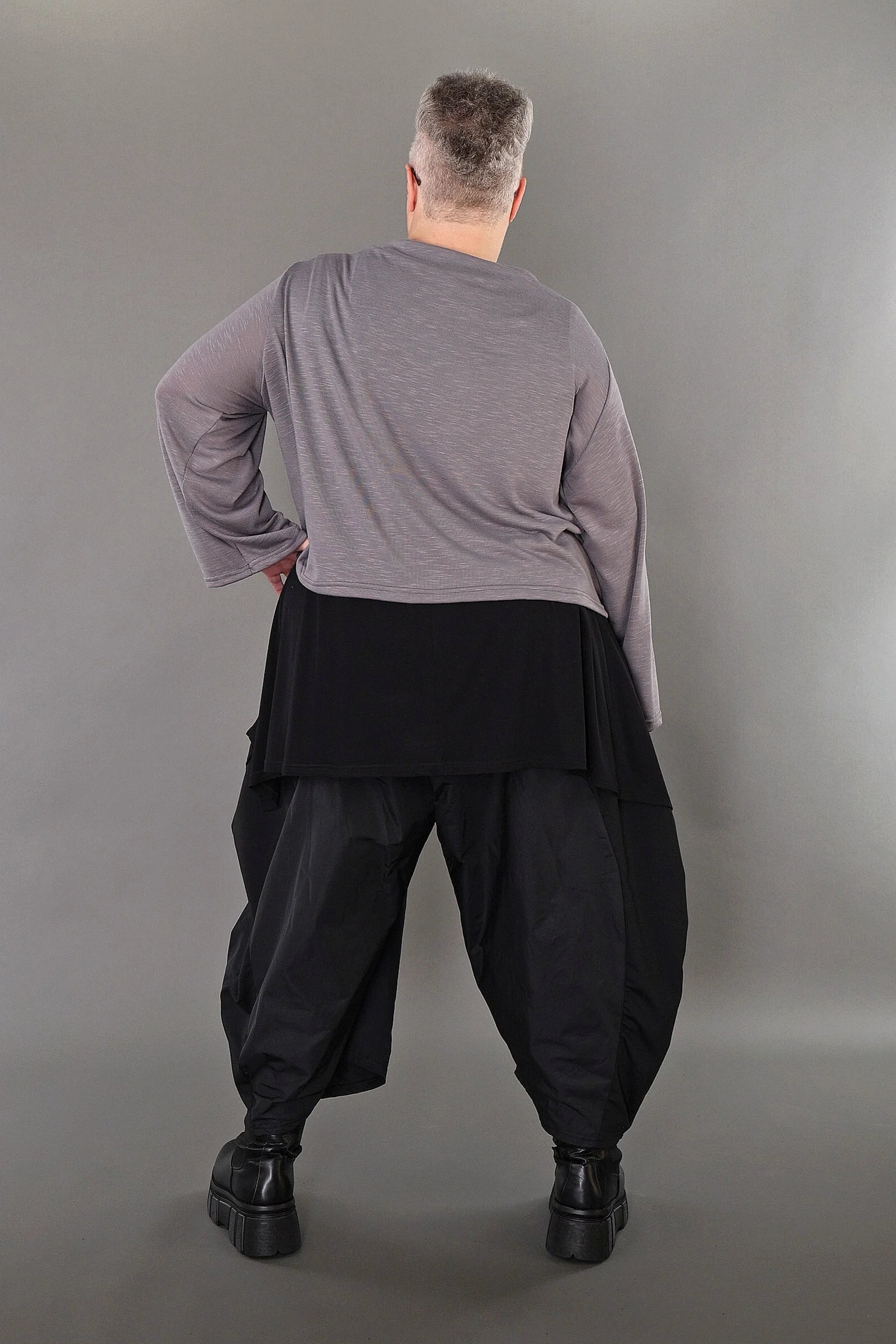  AKH Premium Jacke in gerader Form, aus Viskose, P1008.7006, Hellgrau, Ausgefallen, Zeitlos