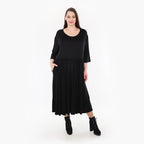  Ballonkleid von AKH Fashion aus Viskose, 1233.06948, Schwarz, Schick, Modern, Bequem