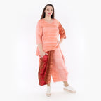  Ballonhose von AKH Fashion aus Viskose, 1249.08069, Koralle-Orange, Batik, Schick, Modern