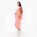  Ballonhose von AKH Fashion aus Viskose, 1249.08069, Koralle-Orange, Batik, Schick, Modern