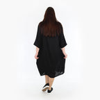  Ballonkleid von AKH Fashion aus Viskose, 1269.06943, Schwarz, Schick, Modern, Bequem