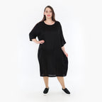  Ballonkleid von AKH Fashion aus Viskose, 1269.06943, Schwarz, Schick, Modern, Bequem