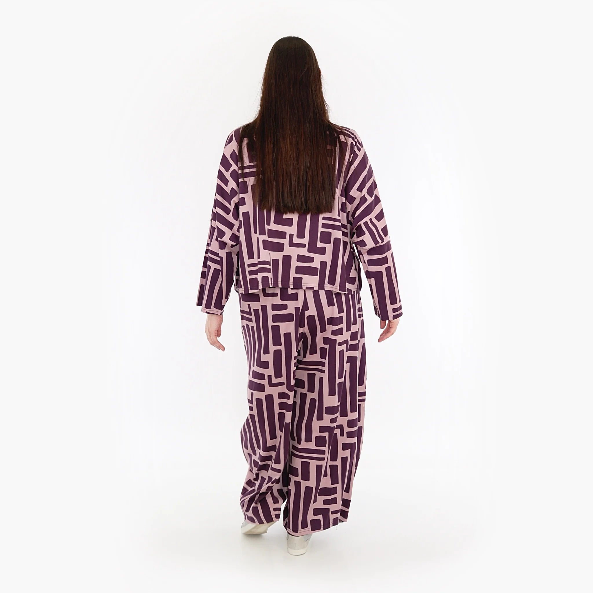  AKH Fashion Jacke in kastiger Form, aus Viskose, 1318.06929, Beere-Rosa, Schick, Modern