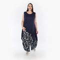  Ballonhose von AKH Fashion aus Viskose, 1318.08069, Marine-Hellblau, Schick, Modern