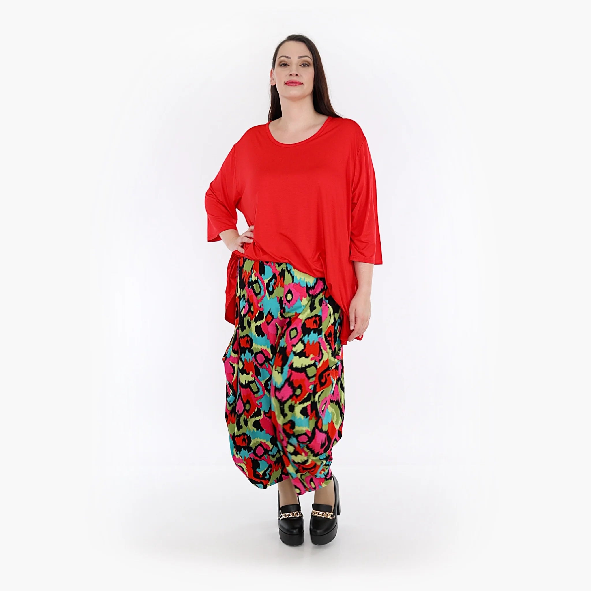 Ballonhose von AKH Fashion aus Viskose, ausgefallene, zeitlose Lagenlook Mode