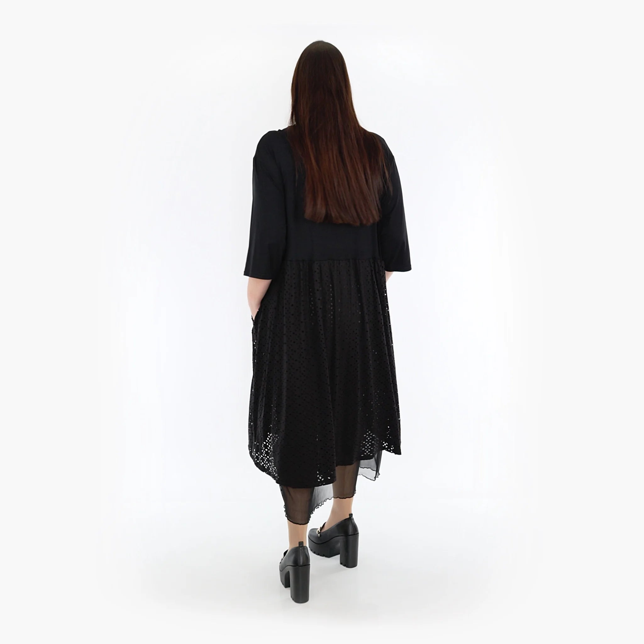  Ballonkleid von AKH Fashion aus Viskose, 1322.06948, Schwarz, Schick, Modern, Bequem