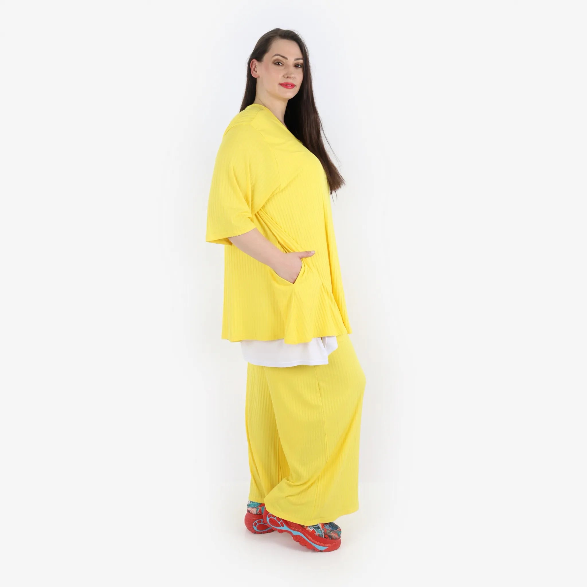 Oversize Damen Shirt, Papita, Viskose, Glocken-Form, Lagenlook Mode, große Größen - SEELENlook