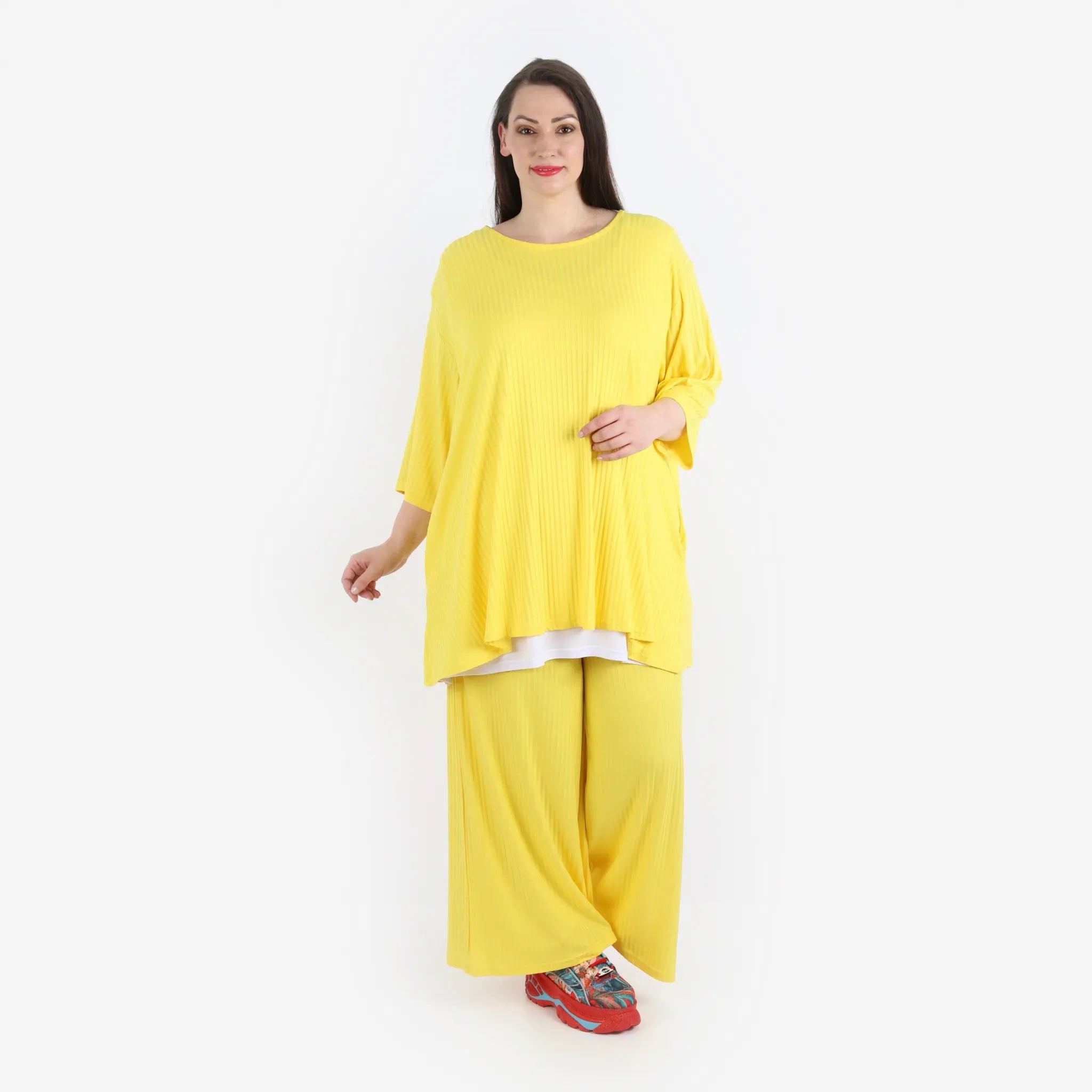 Oversize Damen Shirt, Papita, Viskose, Glocken-Form, Lagenlook Mode, große Größen - SEELENlook