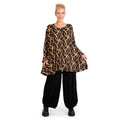 AKH Fashion · Shirt · Amira · 1892 · Schwarz/Gelb/Weiß