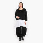  AKH Fashion Bigshirt in kastiger Form, aus Viskose, 1312.01039, Schwarz, Schick, Modern