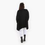 A-Form Jacke von AKH Fashion aus Viskose, ausgefallene, zeitlose Lagenlook Mode