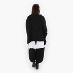  A-Form Shirt von AKH Fashion aus Viskose, 1312.03073, Schwarz, Schick, Modern, Bequem