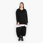  A-Form Shirt von AKH Fashion aus Viskose, 1312.03073, Schwarz, Schick, Modern, Bequem