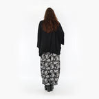  Ballonhose von AKH Fashion aus Materialmix, 1375.08069, Dunkelgrau-Grau, Kariert, Schick