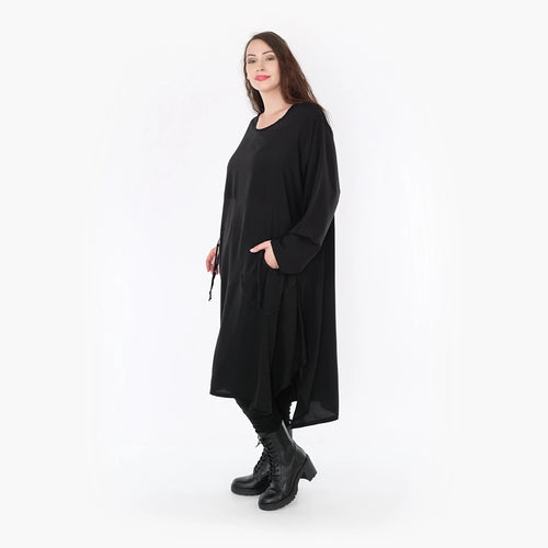 Ballonkleid von AKH Fashion aus Viskose, ausgefallene, zeitlose Lagenlook Mode