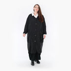  A-Form Mantel von AKH Fashion aus Viskose, 1325.06976, Schwarz, Schick, Modern, Bequem