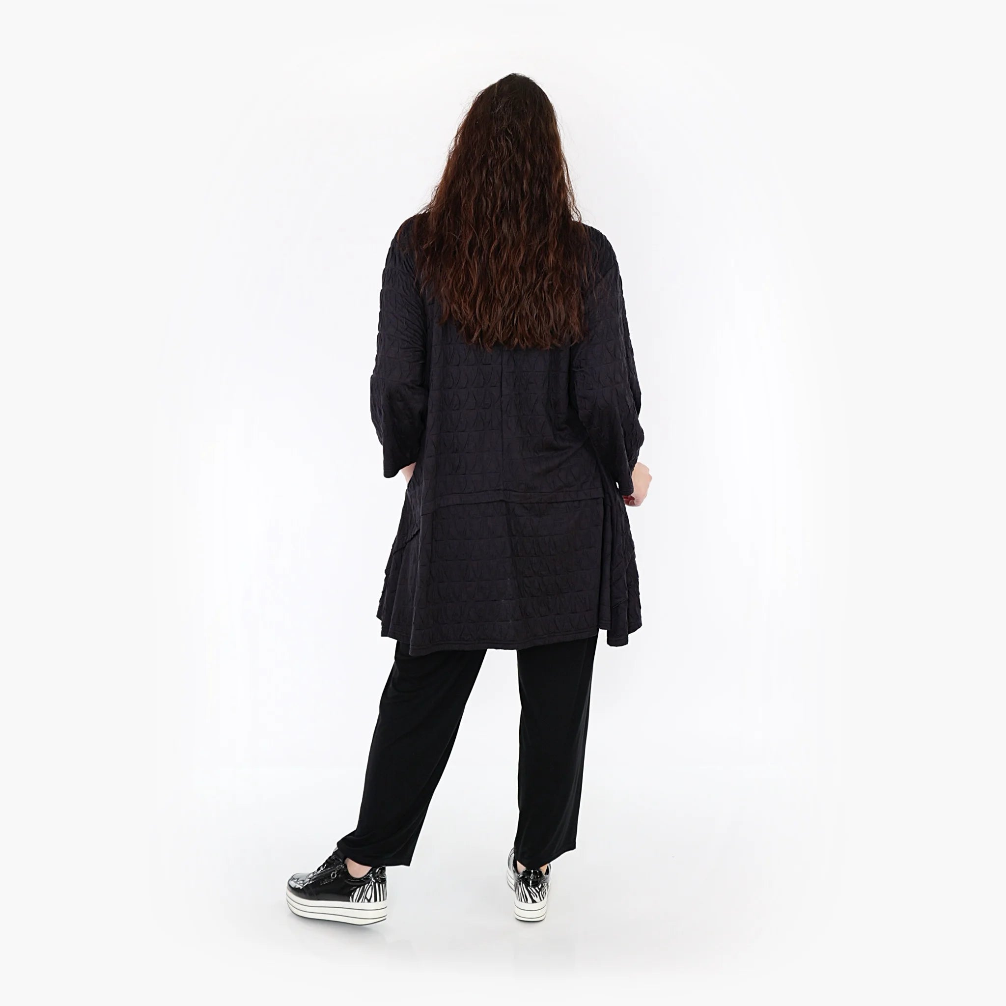  A-Form Shirt von AKH Fashion aus Viskose, 1341.06976, Schwarz, Schick, Modern, Bequem