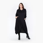  Ballonkleid von AKH Fashion aus Viskose, 1342.06975, Schwarz, Schick, Modern, Bequem