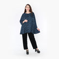 A-Form Shirt von AKH Fashion aus Viskose, ausgefallene, zeitlose Lagenlook Mode