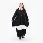  A-Form Jacke von AKH Fashion aus Polyester, 1348.02030, Schwarz, Schick, Modern, Bequem