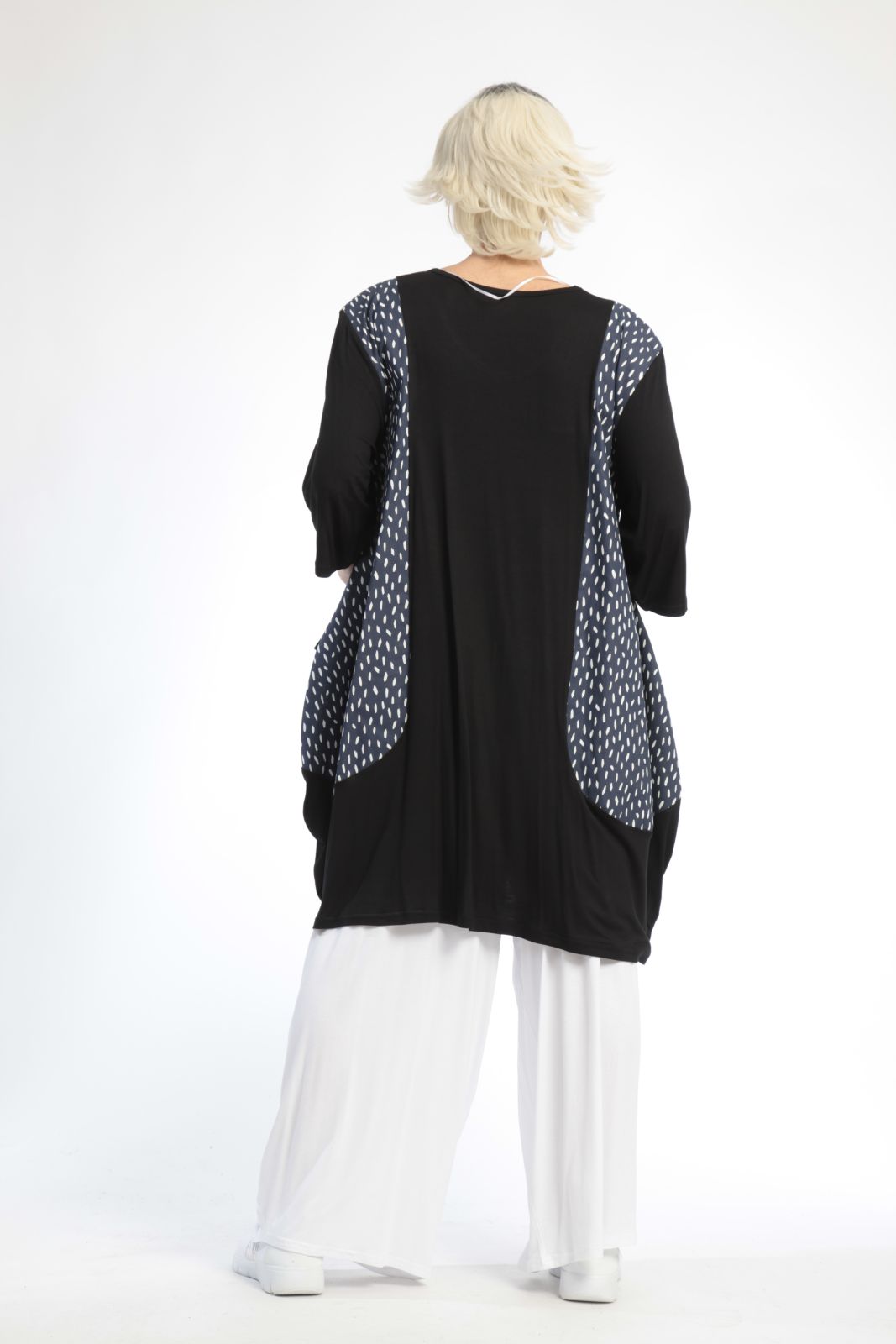 Ballonshirt von AKH Fashion aus Baumwolle, ausgefallene, zeitlose Lagenlook Mode