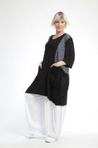 Ballonshirt von AKH Fashion aus Baumwolle, ausgefallene, zeitlose Lagenlook Mode