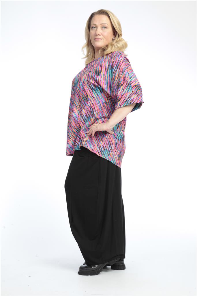  Shirt von AKH Fashion aus Baumwolle in gerader Form, 0768.01121, Multicolor, Ausgefallen