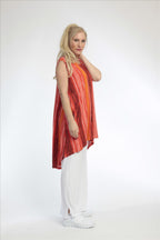 A-Form Tunika von AKH Fashion aus Viskose, ausgefallene, zeitlose Lagenlook Mode
