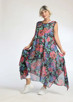 A-Form Tunika von AKH Fashion aus Polyester, ausgefallene, zeitlose Lagenlook Mode
