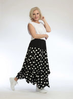  Ballonrock von AKH Fashion aus Viskose, 1108.07559, Punkte-Blau, Punkte, Schick, Modern