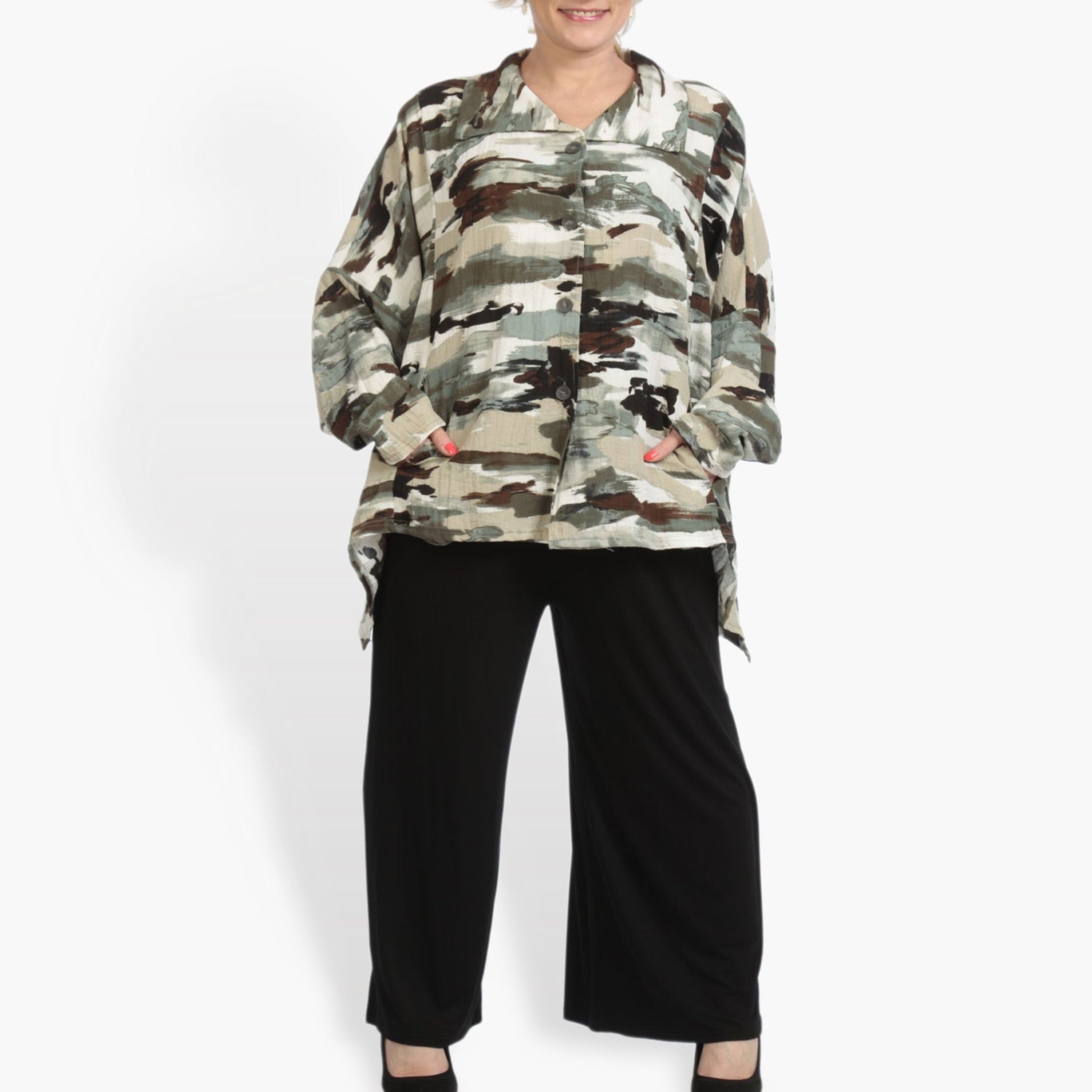 AKH 69061 Jacke Lagenlook Mode by SEELENlook