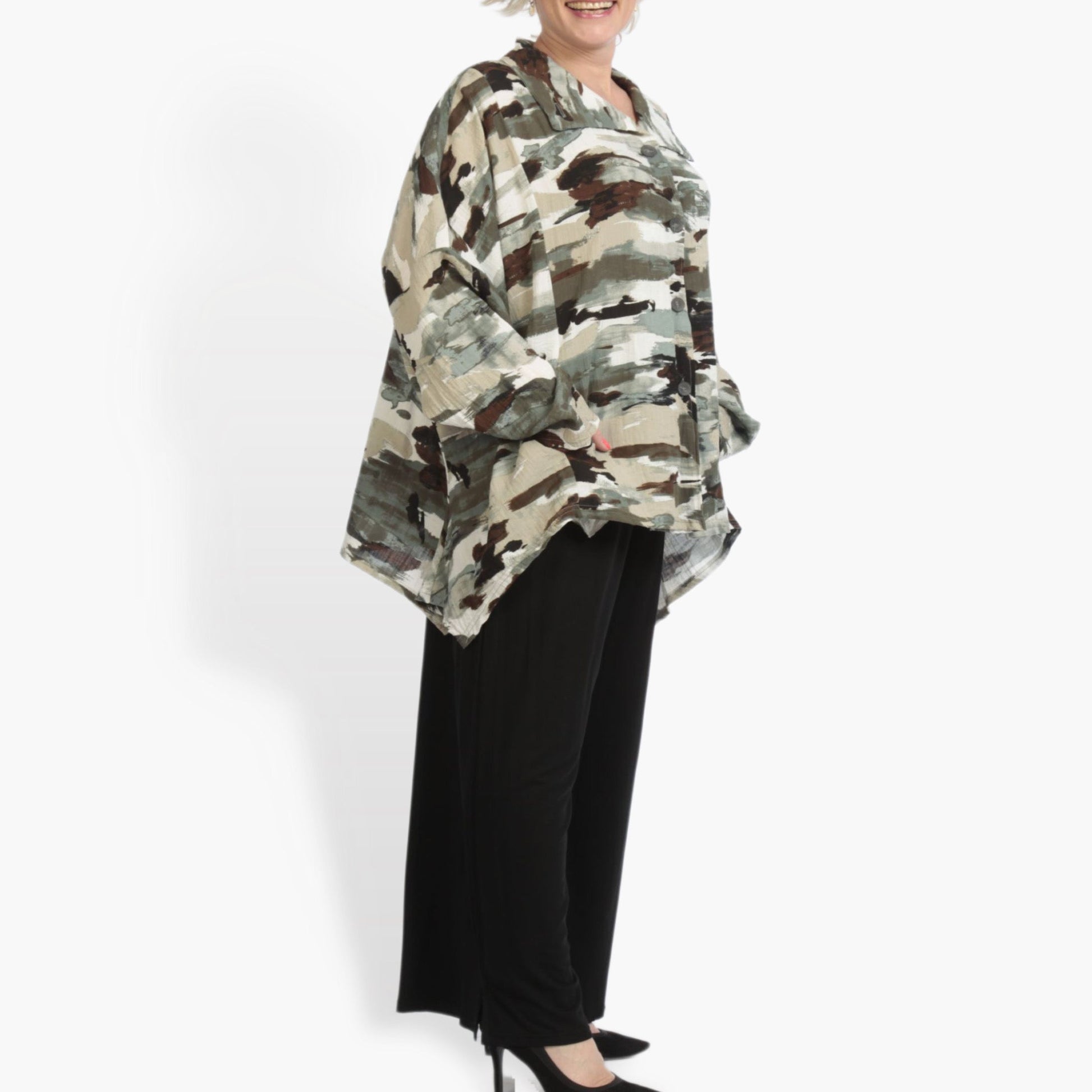 AKH 69061 Jacke Lagenlook Mode by SEELENlook