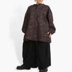 Shirt von AKH Fashion aus Viskose in kastiger Form, ausgefallene Lagenlook Mode