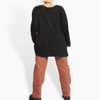 Hose von AKH Fashion aus Viskose, 0958.02608, Terracotta, Schick, Modern, Bequem