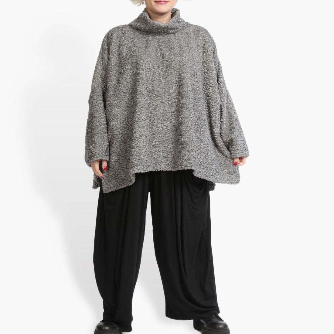  Bigshirt von AKH Fashion aus Polycarbonat in gerader Form, 0979.06831, Silber, Ausgefallen