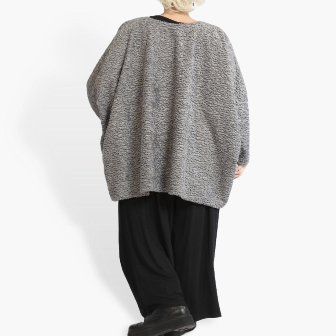  Bigshirt von AKH Fashion aus Polycarbonat in kastiger Form, 0979.06648, Silber, Ausgefallen